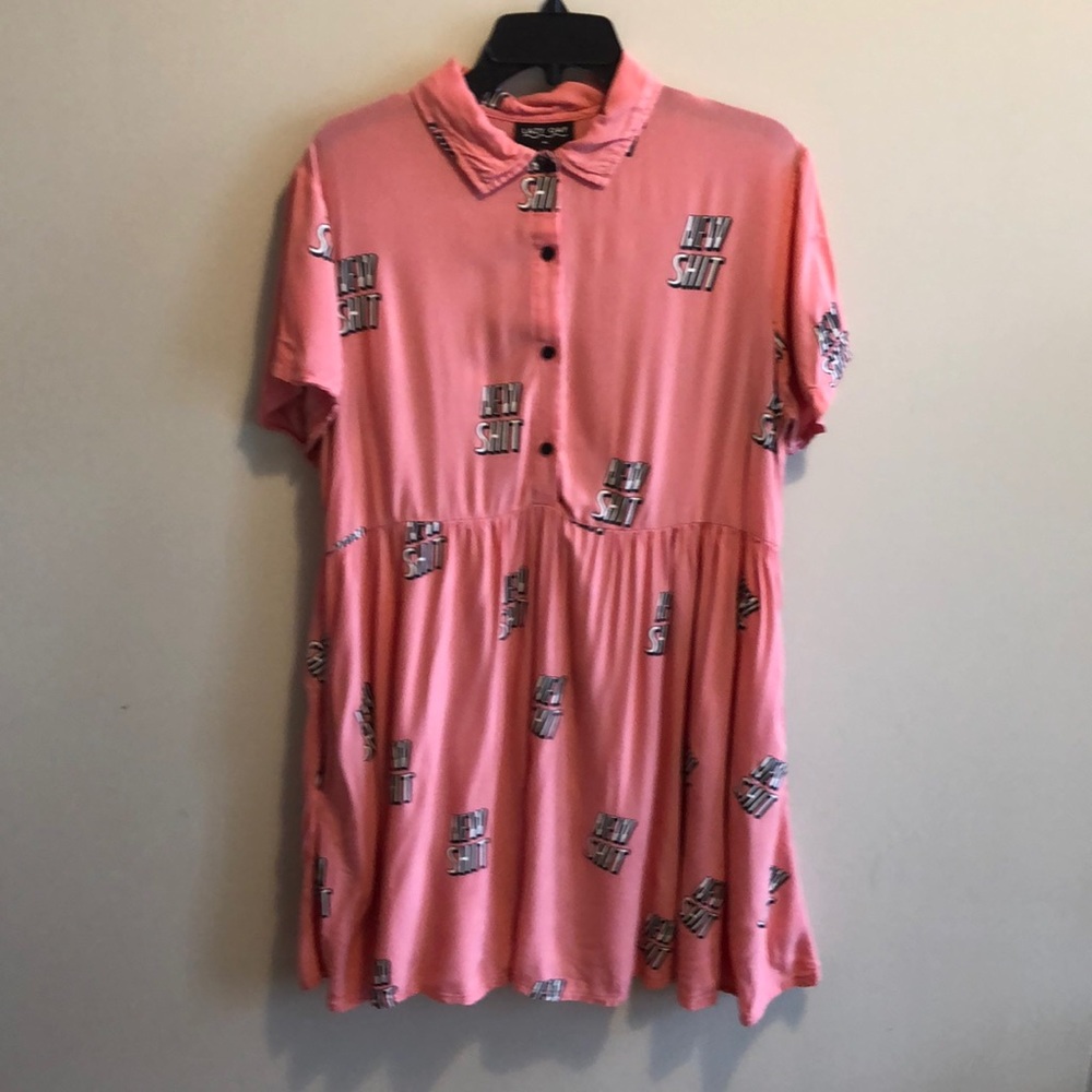 Lazy Oaf oversized shirtdress M/L